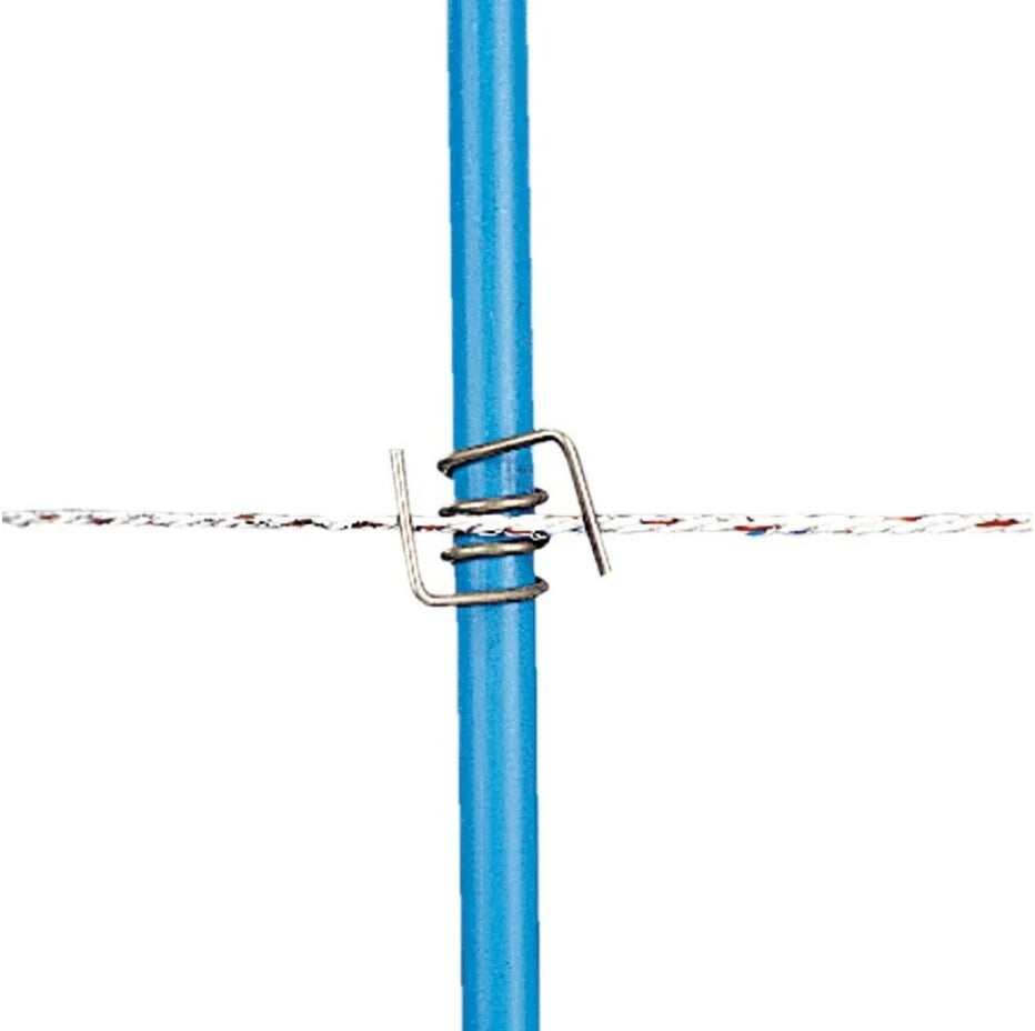 Gallagher Stainless Steel Clip for 13mm Plastic Post | Pack of 10