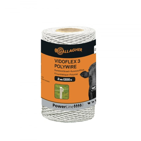 Gallagher Vidoflex 3 polywire electric fencing wire
