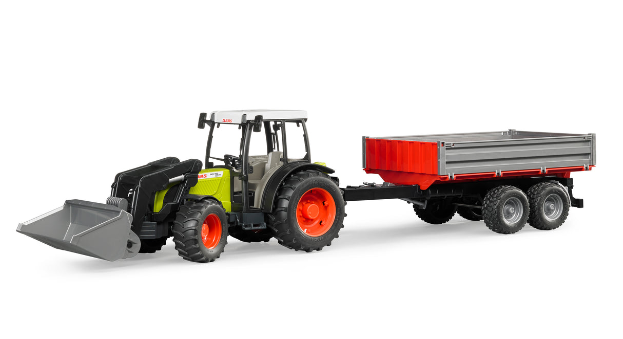 Claas Nectis 267 F with Tipping trailer - Farm Toy