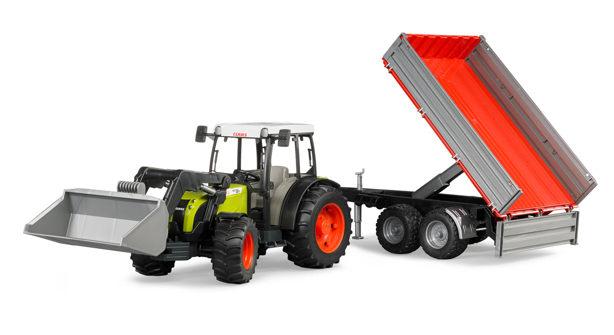 Claas Nectis 267 F with Tipping trailer - Farm Toy