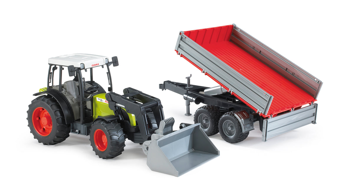 Claas Nectis 267 F with Tipping trailer - Farm Toy