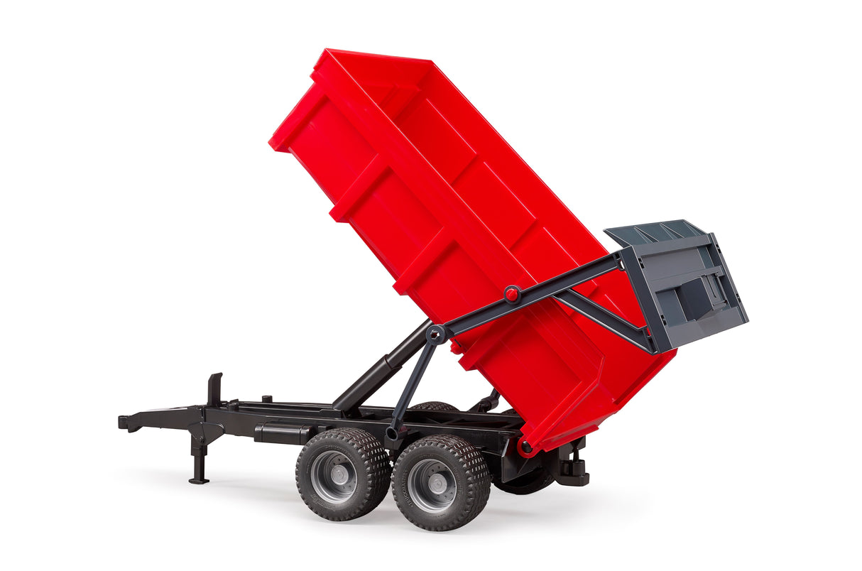 Tipping trailer with automatic tailgate - Farm Toy