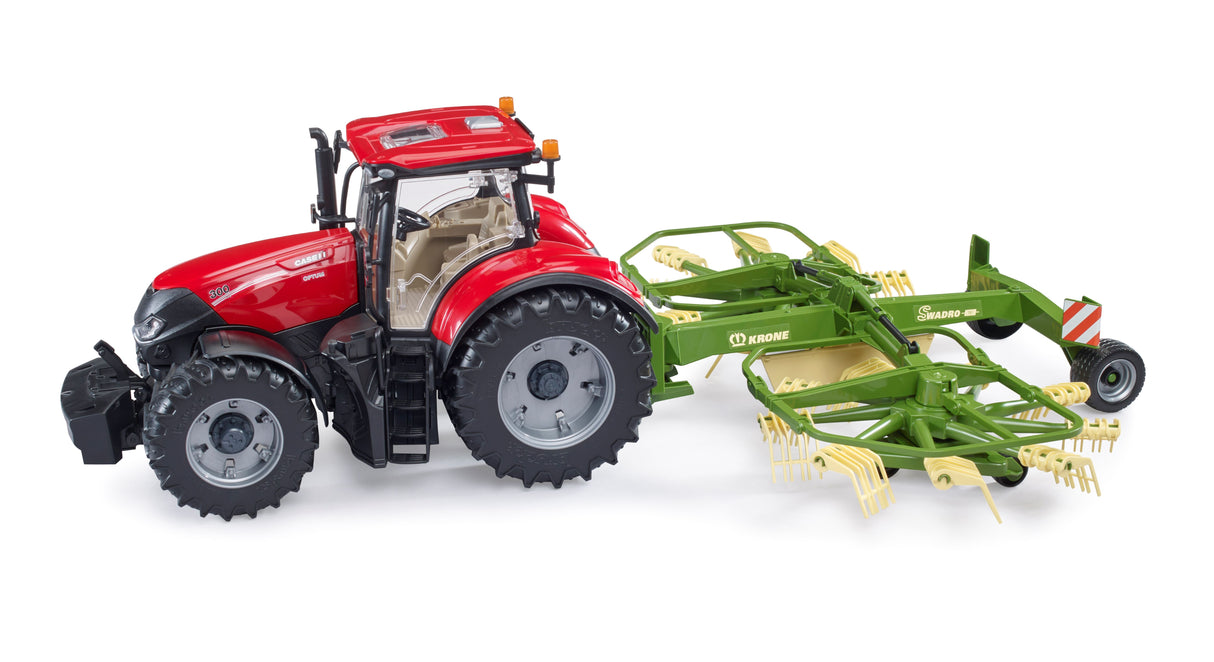 Krone dual rotary swath windrower - Farm Toy