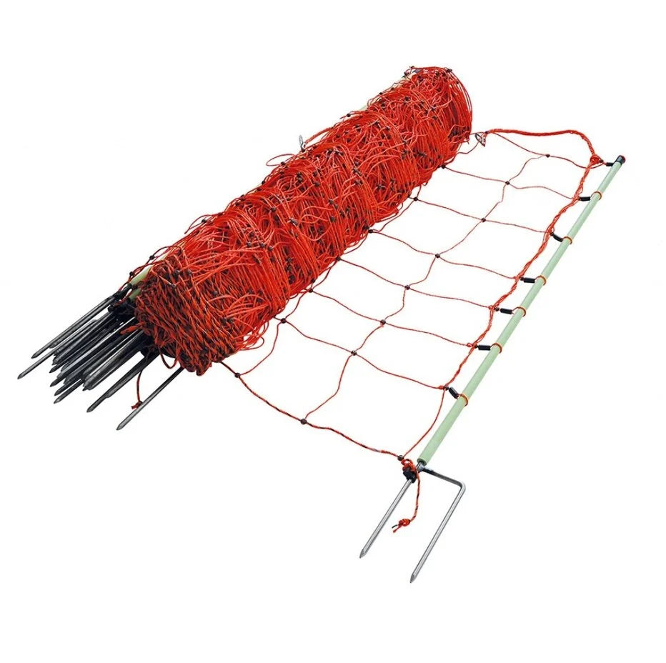 Gallagher Electric Fence Sheep Netting with Double Pin Posts | 90cm High x 50m Long