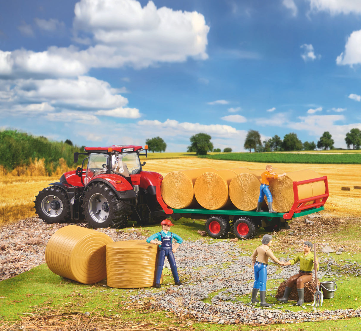 Bale Transport Trailer - Farm Toy