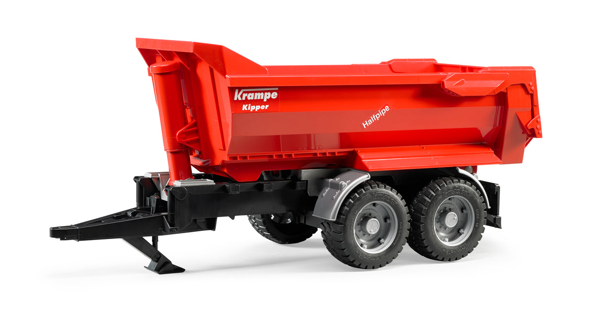 Krampe tandem halfpipe tipping trailer - Farm Toy