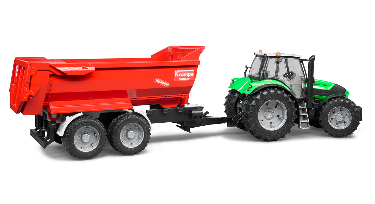 Krampe tandem halfpipe tipping trailer - Farm Toy