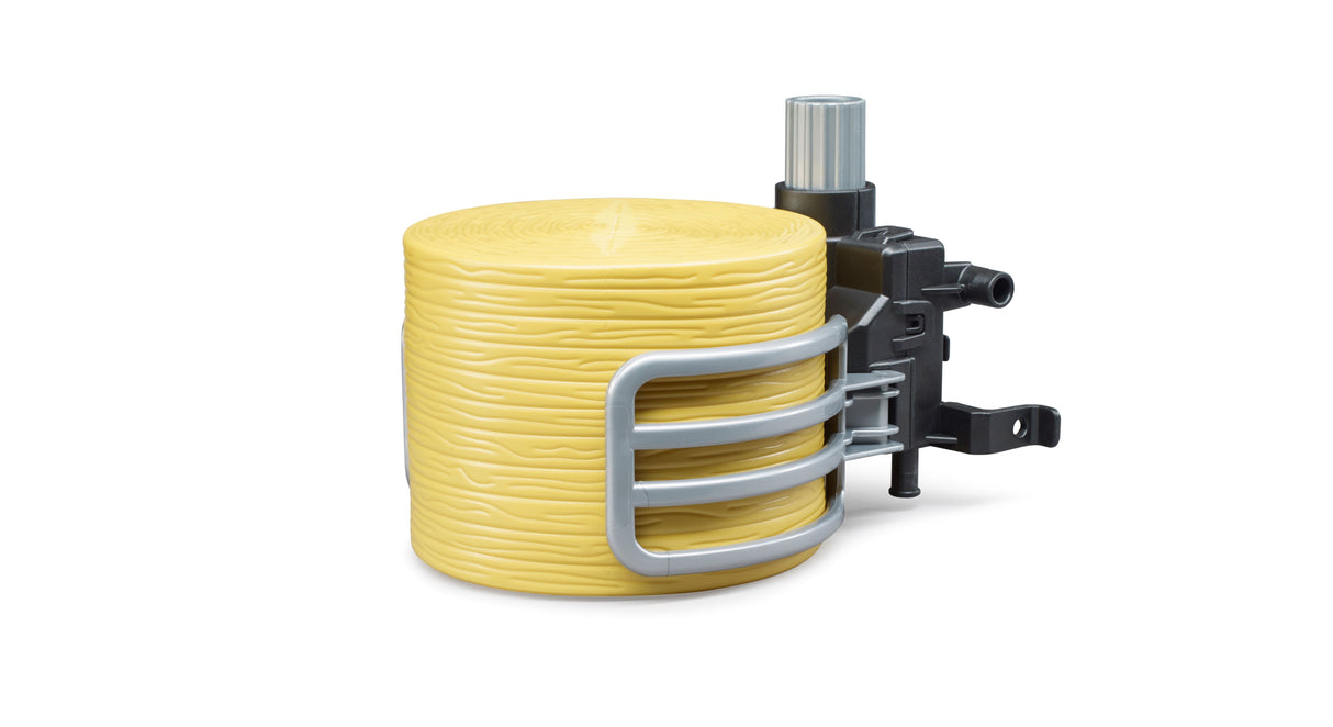 Bale gripper with 1 round bale - Farm Toy