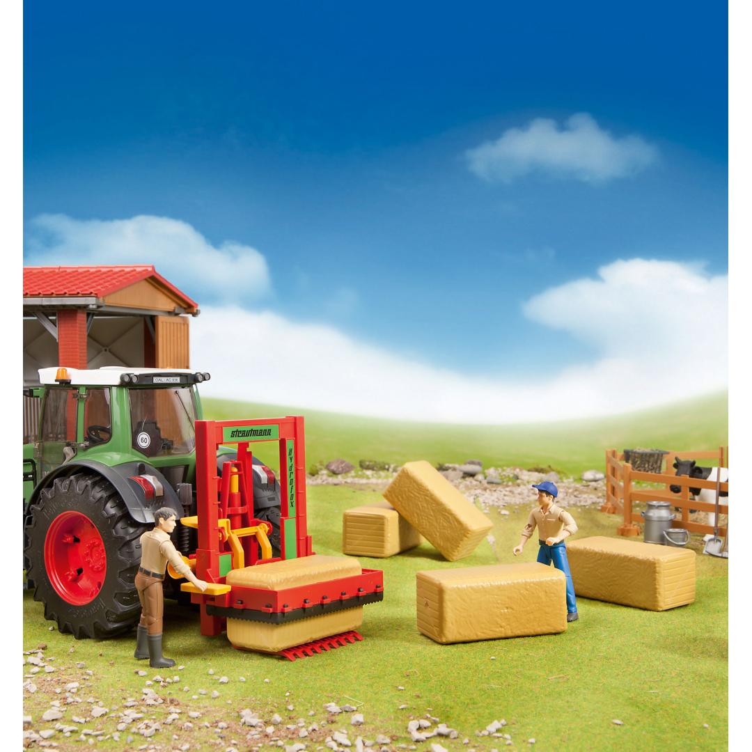 Pack of 4 Square Bales - Farm Toy