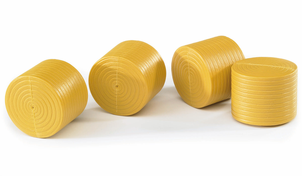 4 round hay bales for Claas Rollant 250 - Farm Toy