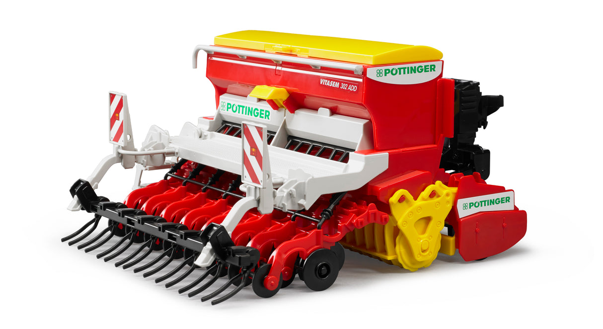 Pöttinger Vitasem 302ADD - Seed Drill and Harrow - Farm Toy