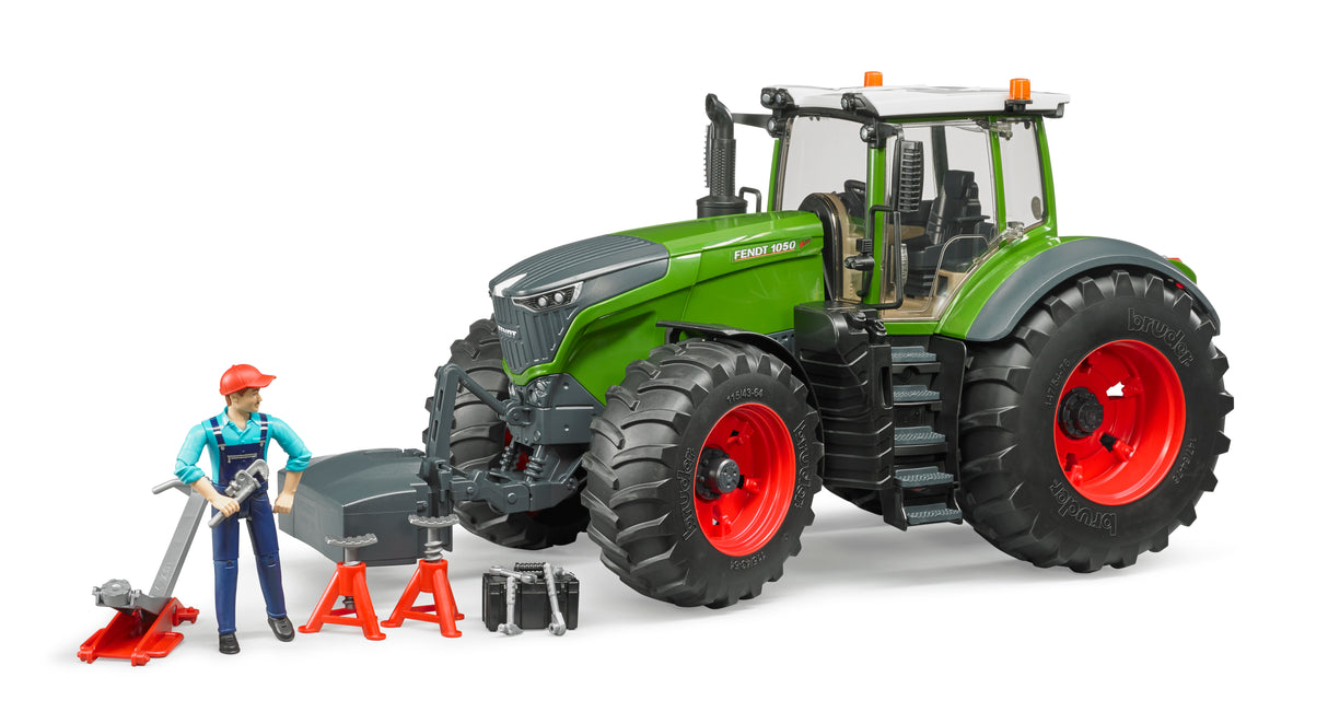 Fendt 1050 Vario with mechanic and workshop equipment - Farm Toy