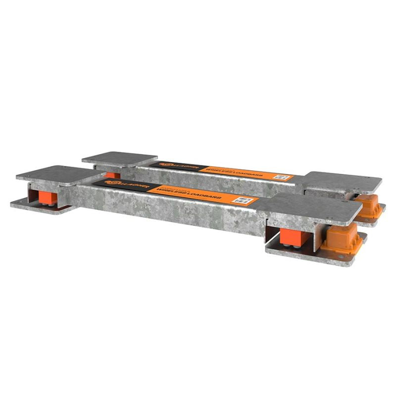 A heavy-duty wireless loadbar set designed for use in weighing livestock.