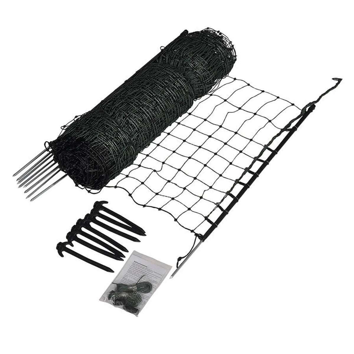 Gallagher Electric Fence Rabbit / Hobby Net with Single Pin Posts | 65cm High x 25m Long