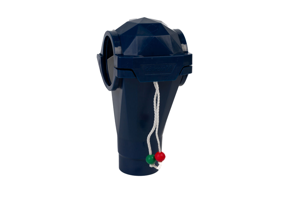 75mm Auger Outlet, complete with shut off slide for use one 75mm centreless auger systems