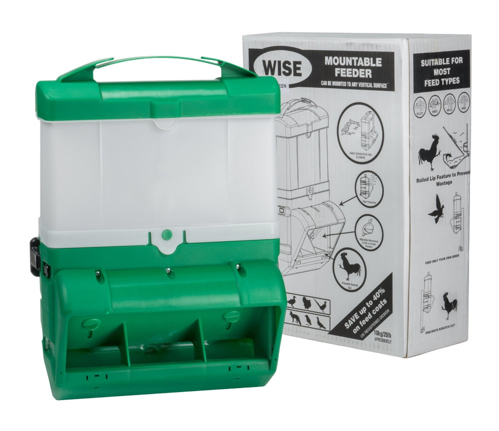 BEC Wise Mountable Feeder For Poultry Sheds | 10kg