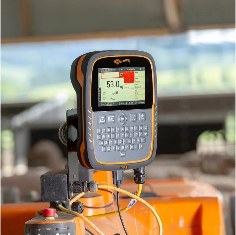 Gallagher TWR-5 Cattle & Sheep Weigh Scale and Data Collector with integrated EID Reader