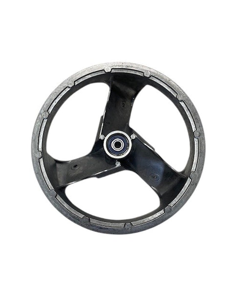 Aluminium Hub for Vostermans 1380 belt drive tunnel ventilation fan