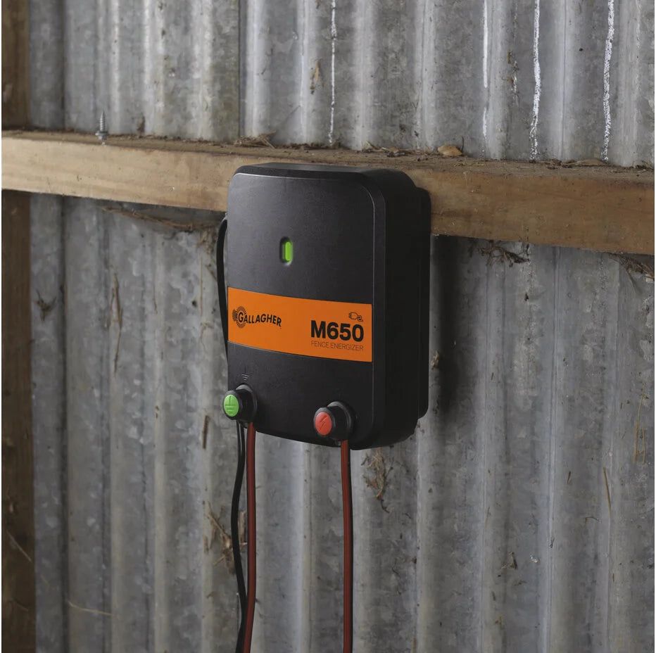 Gallagher M650 mains electric fence energiser - 230Volt