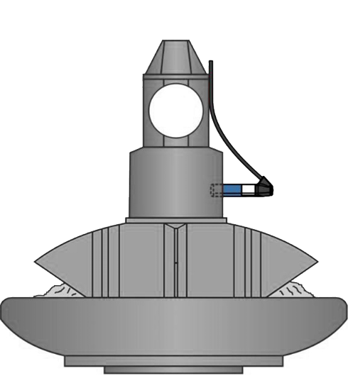 DOL 26 (105207) Proximity Switch 18mm dia, Smooth and ANGLED with 0-60 second delay. (20-230VAC) 2 wire