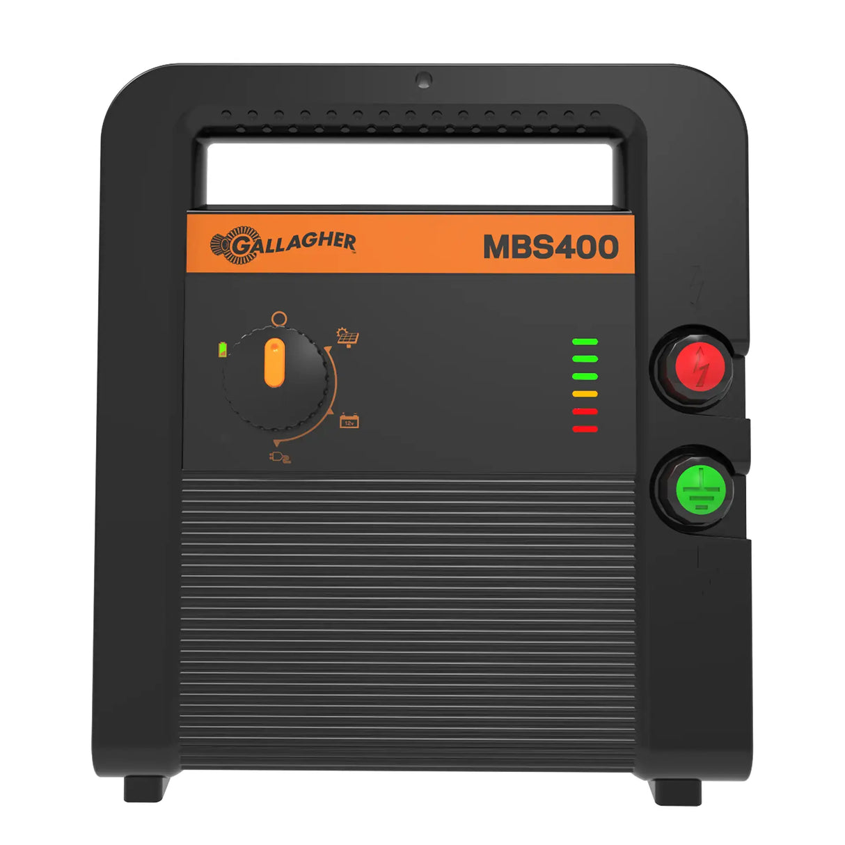 Gallagher MBS400 Electric Fence energiser (230V/12V/Solar) Mains, Battery or Solar | ST