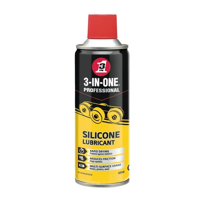 Silicone Spray - 3-IN-ONE - 400ml Spray Can
