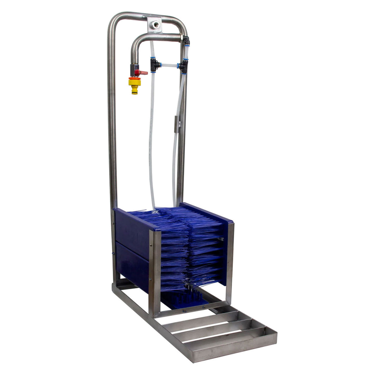 Boot Cleaner With 3 Brushes For Farms And Stables