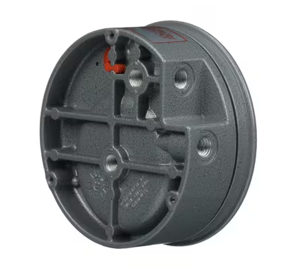 Magnehelic gauge with pressure measurement by Dwyer - Back View