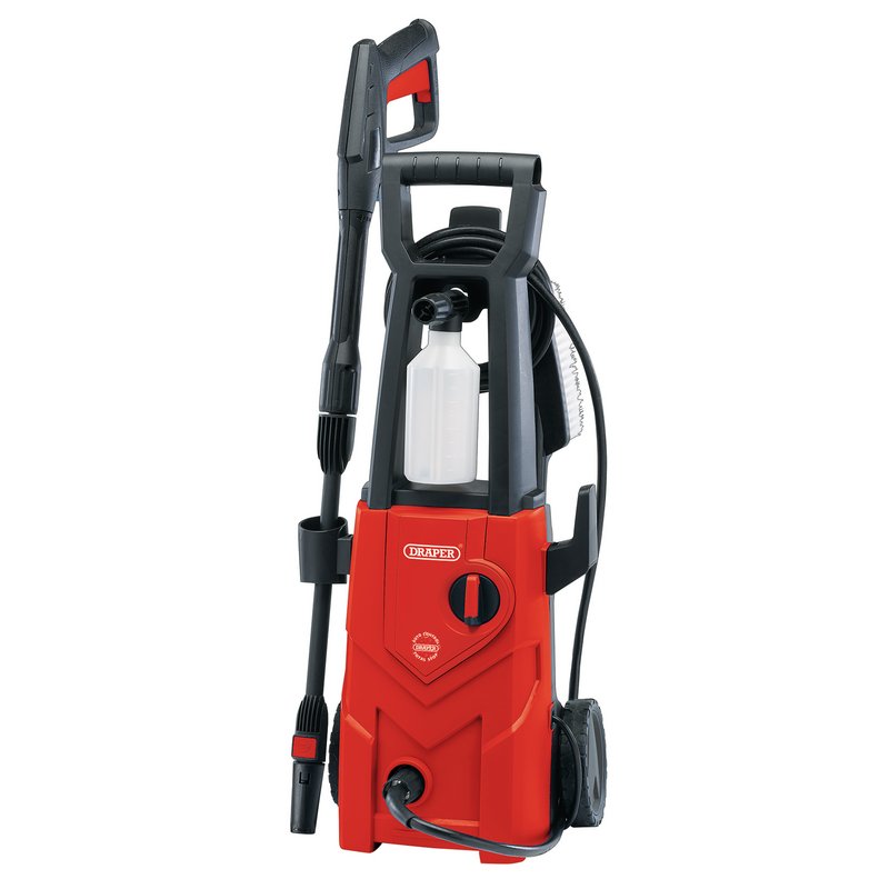 Draper 135bar Pressure Washer, 1.6kW