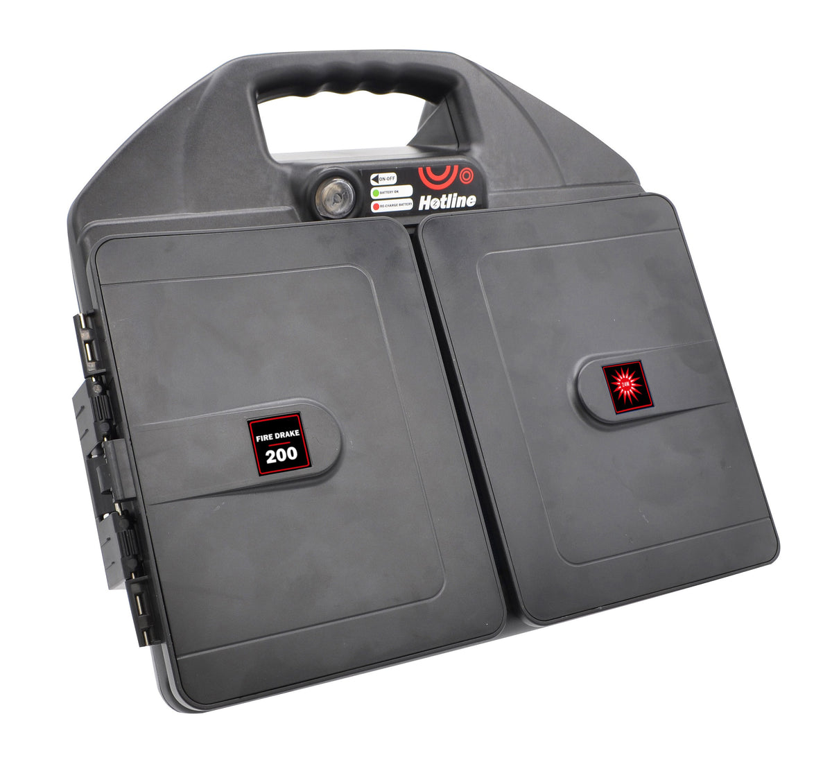 Hotline Fire Drake 200 Energiser | Solar and Battery Powered
