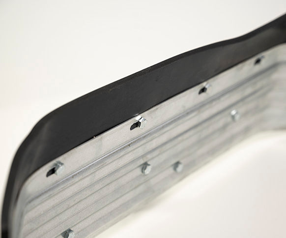 600mm Heavy Duty Galvanised Squeegee - Angled sides