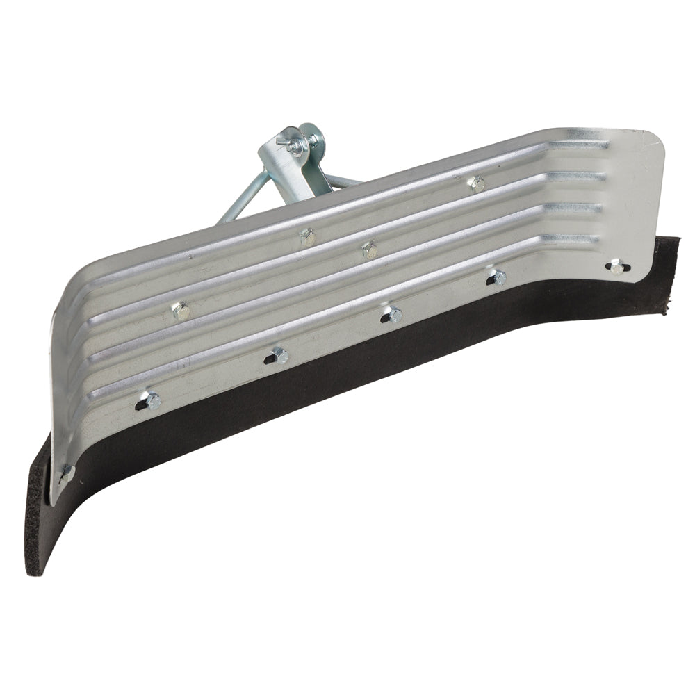 600mm Heavy Duty Galvanised Squeegee - Angled sides - Supplied with Handle