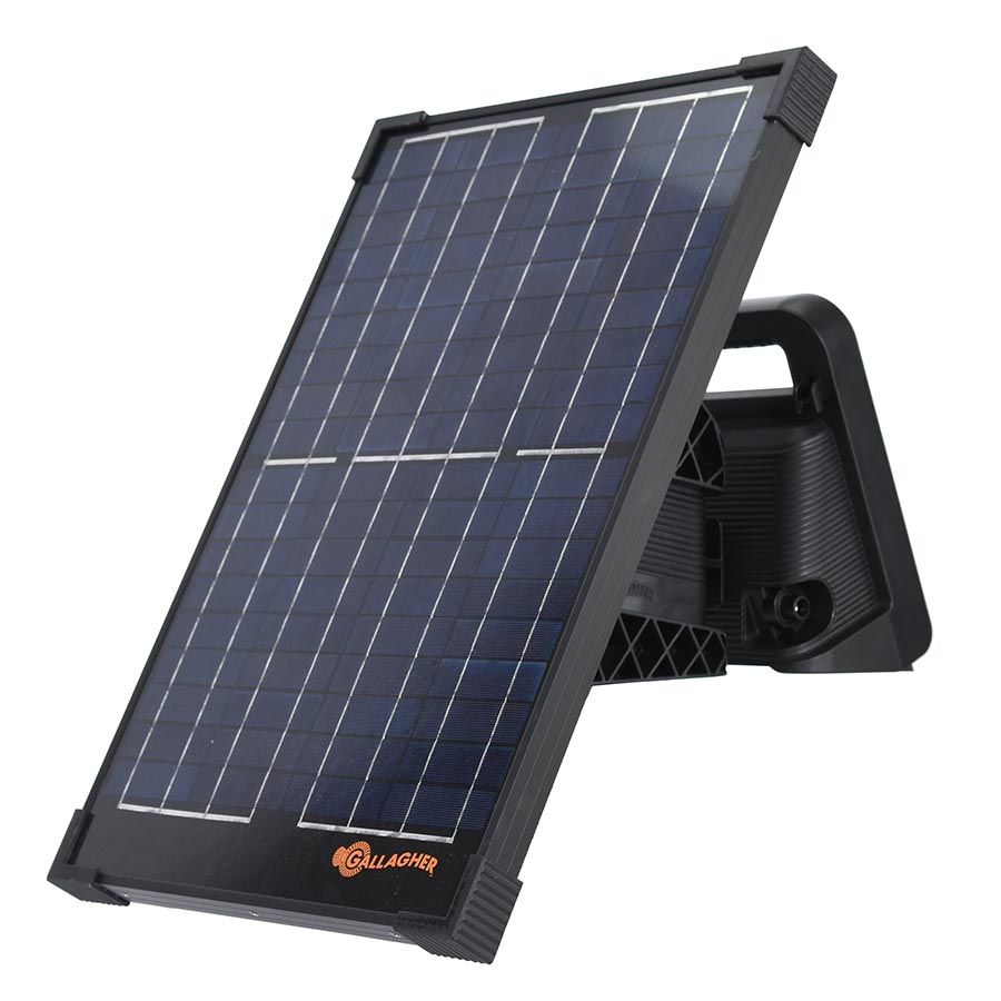 Gallagher solar panel