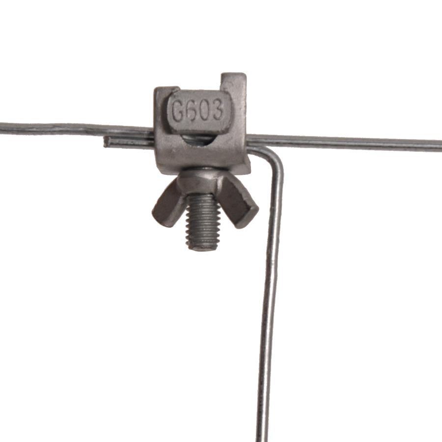 Wire clip including winged nut | Pack of 100