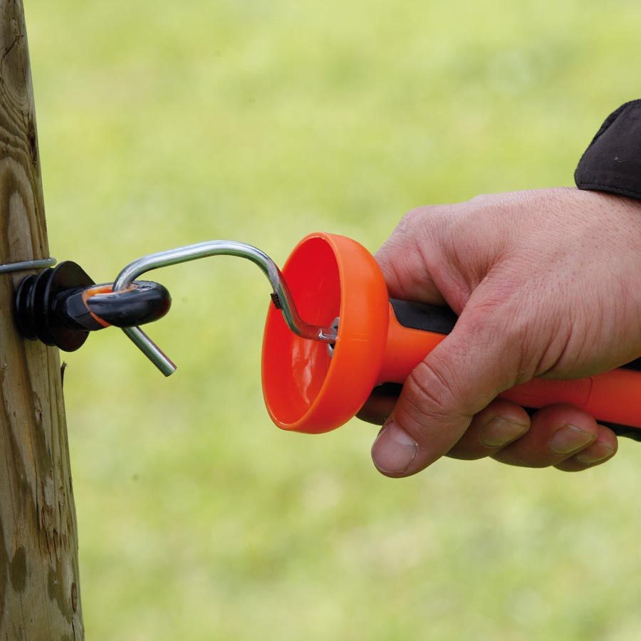 Gallagher Electric Fence Soft Touch Gate Handle Regular, orange - cord or wire | Pack of 4 | ST |