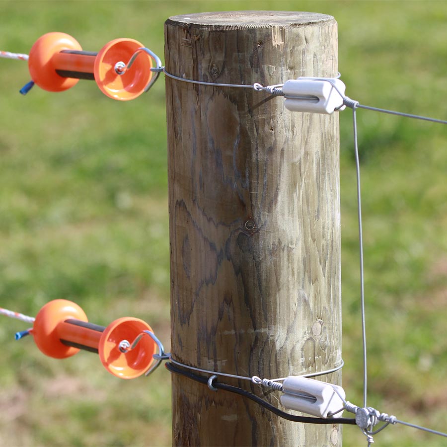 Gallagher Electric Fence Soft Touch Gate Handle Regular, orange - cord or wire | Pack of 4 | ST |