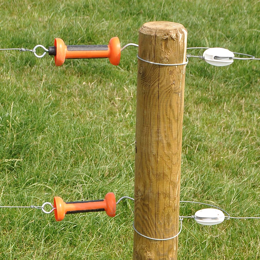 Gallagher Electric Fence Soft Touch Gate Handle Regular, orange - cord or wire | Pack of 4 | ST |
