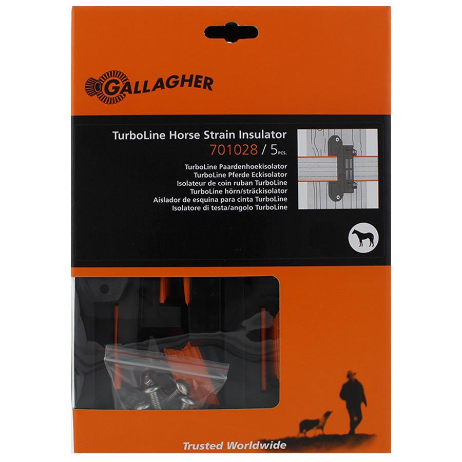 Gallagher Electric Fence Turbostar corner insulator for horses | Pack of 5 | ST |