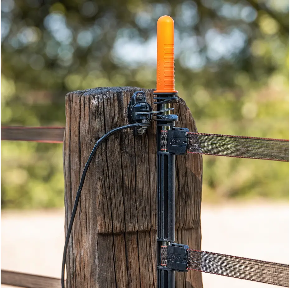 Gallagher Electric Fence Multi strand gate kit, terra, with 40mm tape and 4 conductors