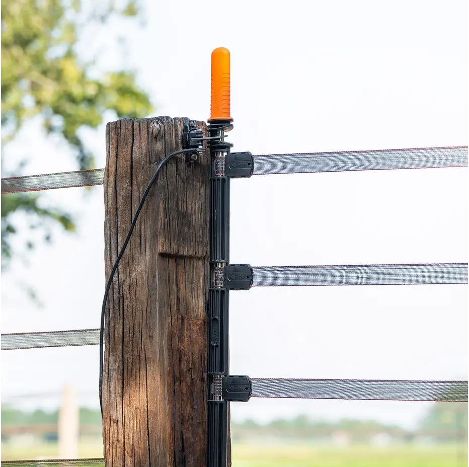 Gallagher Electric Fence Multi strand gate kit, terra, with 40mm tape and 4 conductors