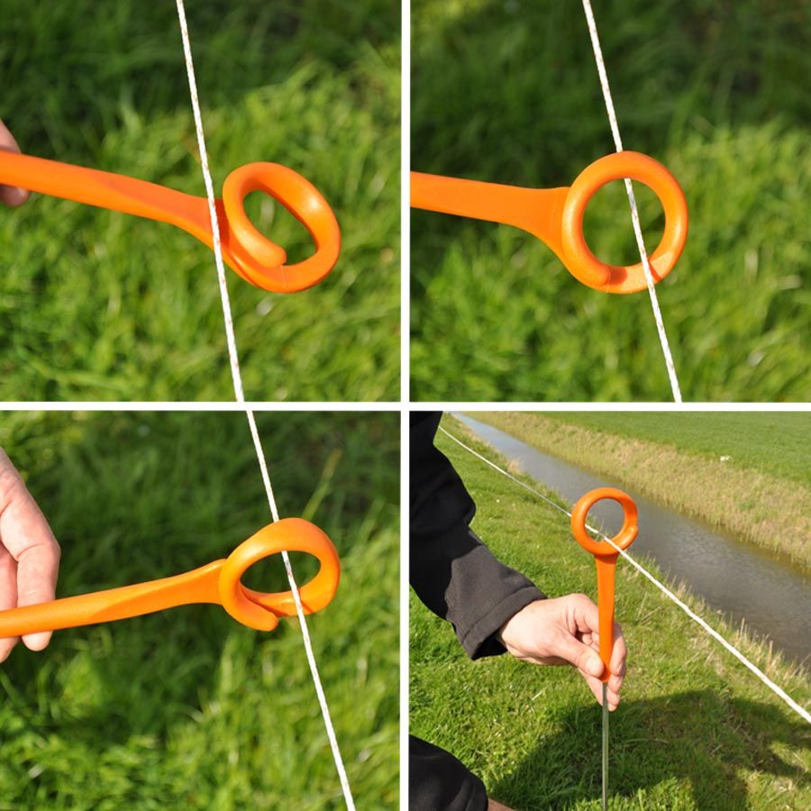 Gallagher 1.0m Ring top post | Pack of 10 | ST |