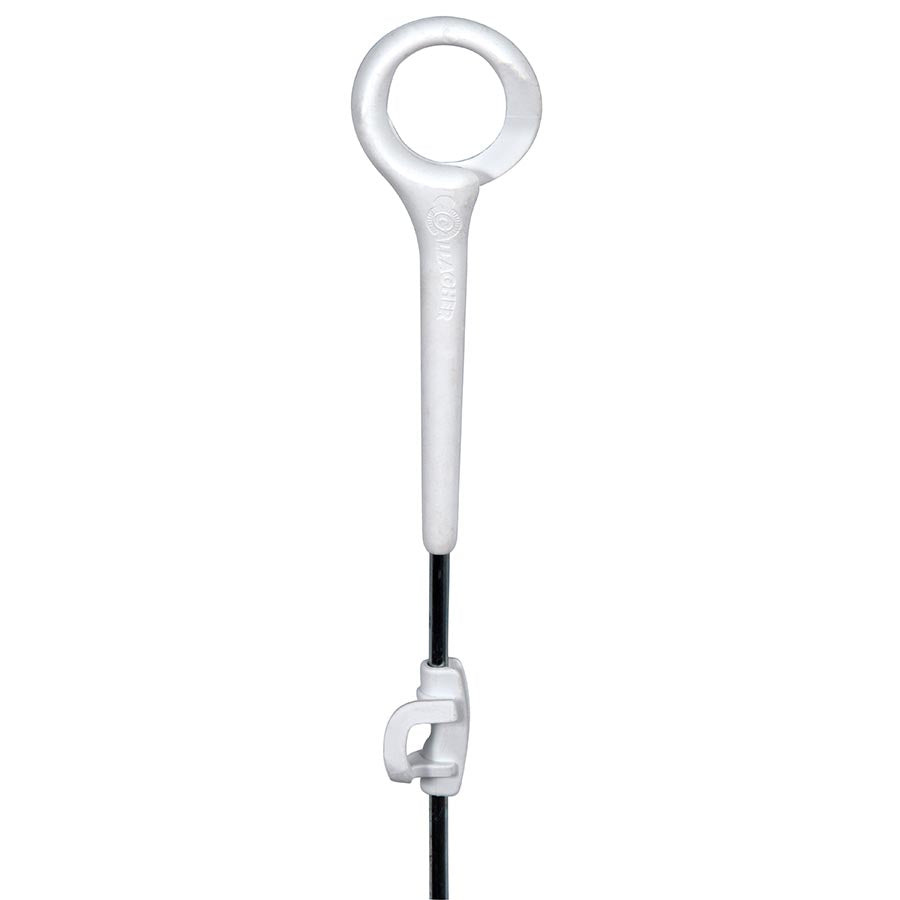 Gallagher quality Multi-wire Ring Top post with several movable insulators, making it easy to put up fencing at the required height. Supplied as a Pack of 10