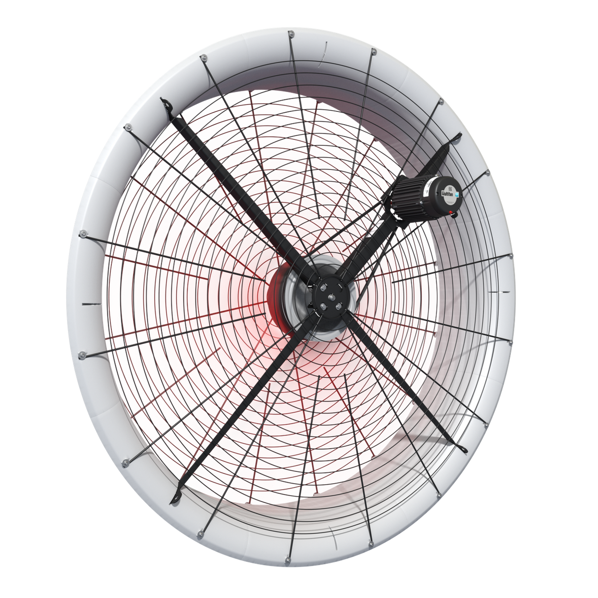 Multifan AirBreeze High Performance EC Plus Dairy Fan 1.8m 3ph - For Reducing Heat Stress