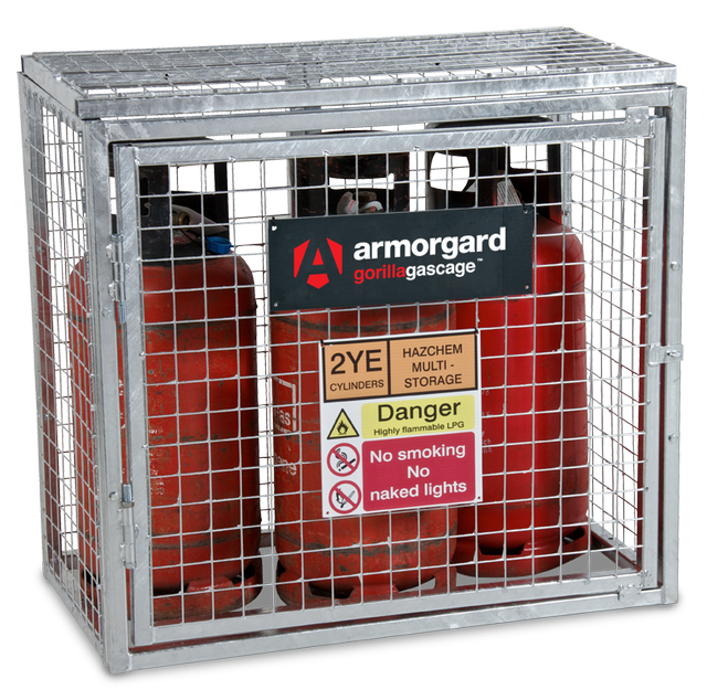 Gorilla Gas Cage GGC1 security cage for storing gas cylinders