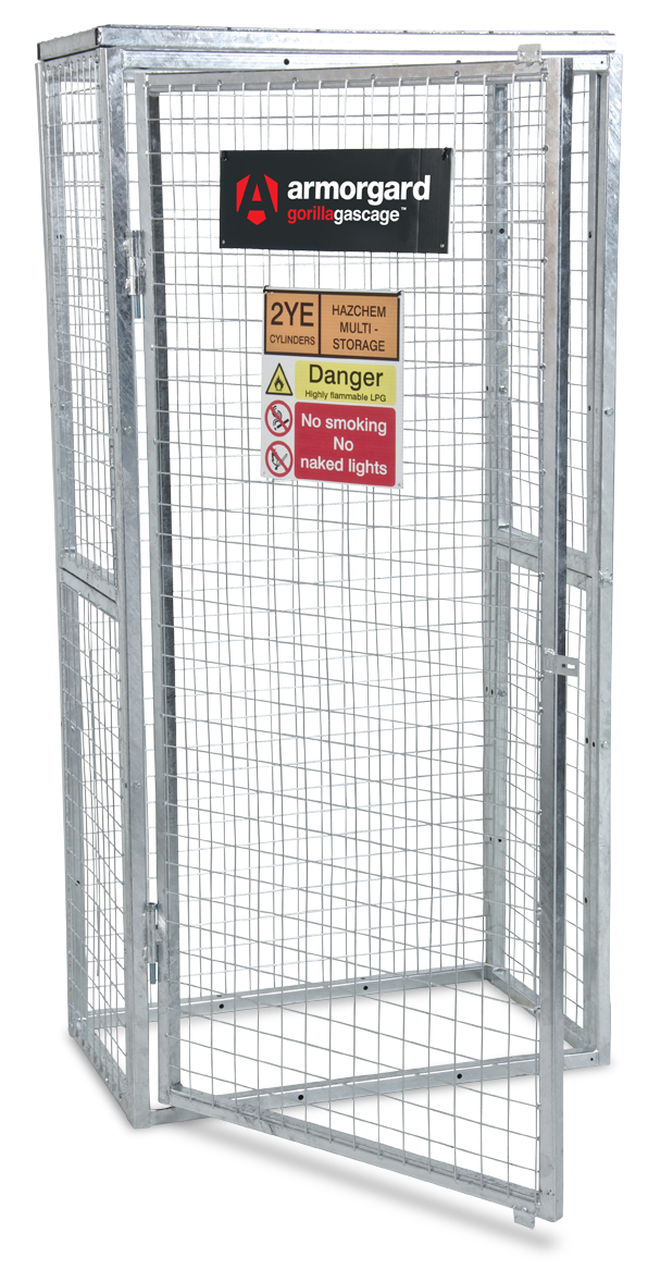 Gorilla Gas Cage GGC3 security cage for storing gas cylinders