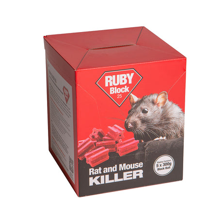 Ruby Block Rat and Mouse Killer