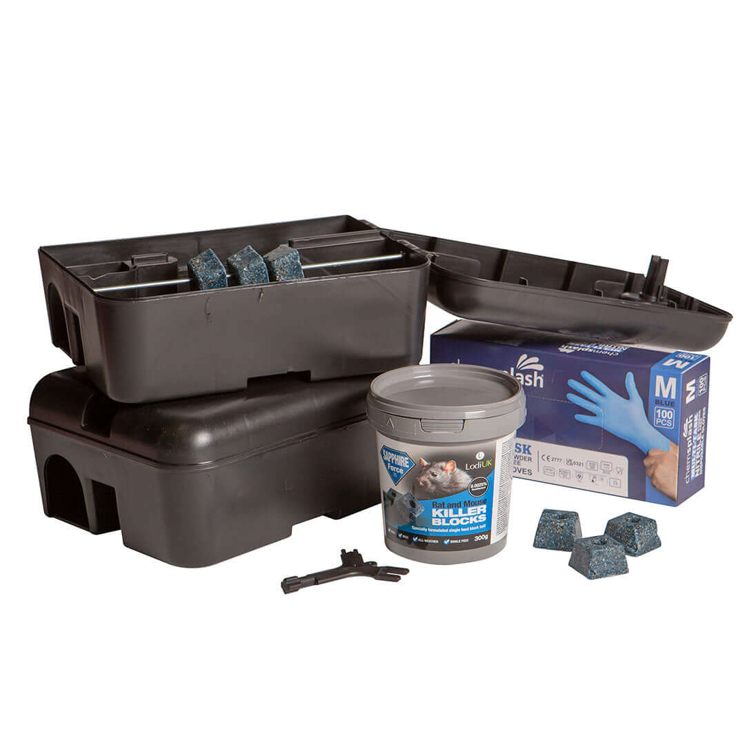 Sapphire Blocks Rat Killer Bundle