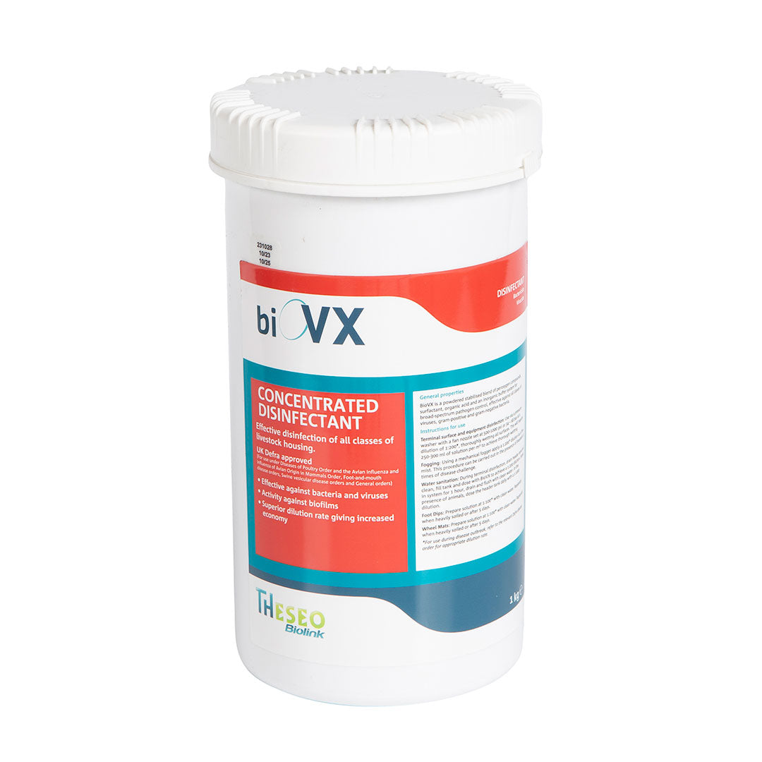 BioVX concentrated virucidal disinfectant powder