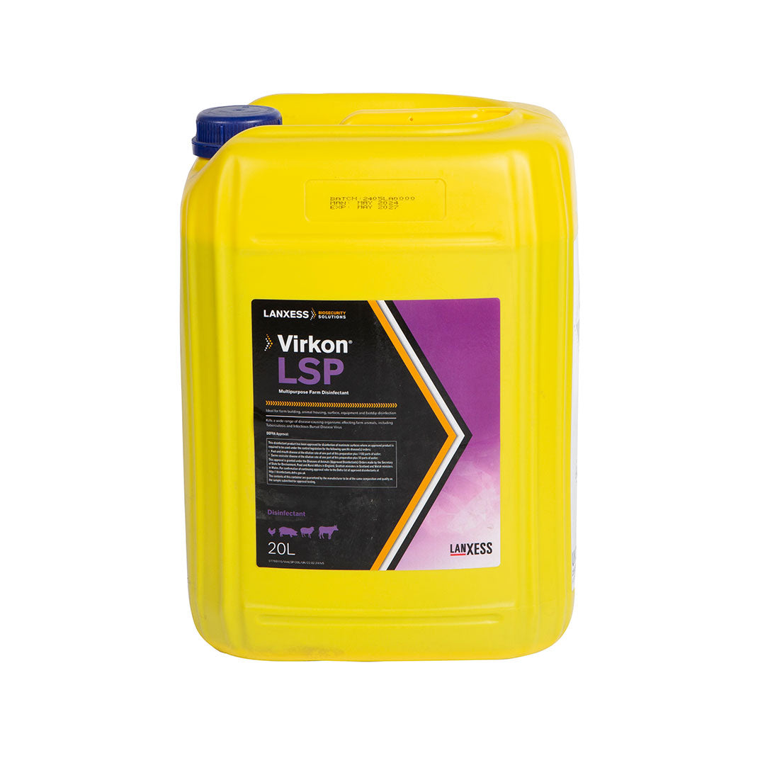 Virkon LSP - 20lt Multi Purpose Farm Disinfectant