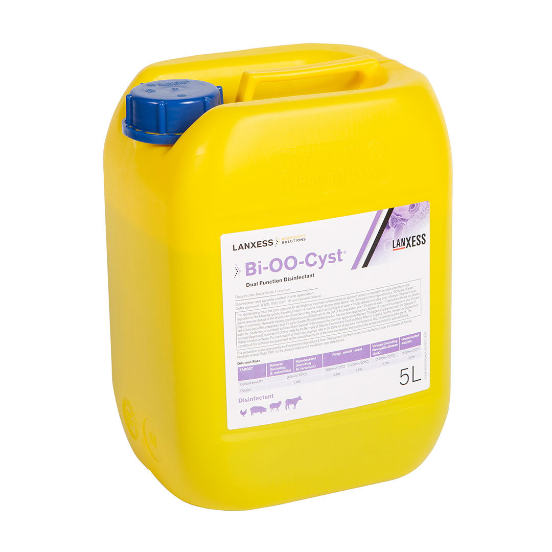 Lanxess Bi-OO-Cyst Disinfectant and Coccidiosis Control